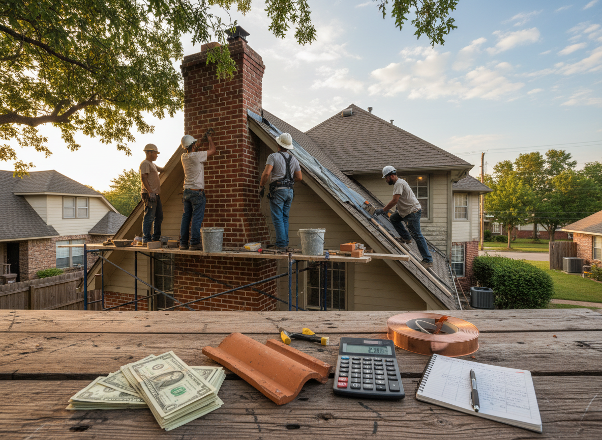 Chimney repair in Overton West