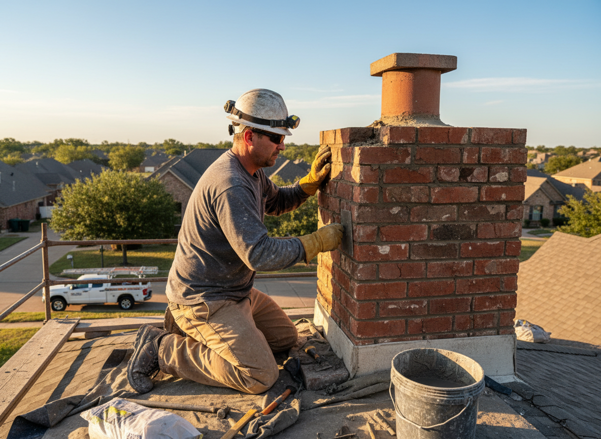 Chimney repair in Westpark Estates