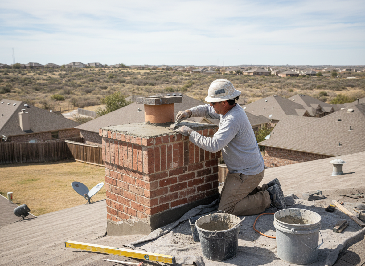 Chimney Crown Repair in Benbrook, TX